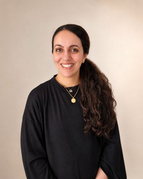 Imane, full-stack engineer and founder of Imane Builds, in Wimbledon